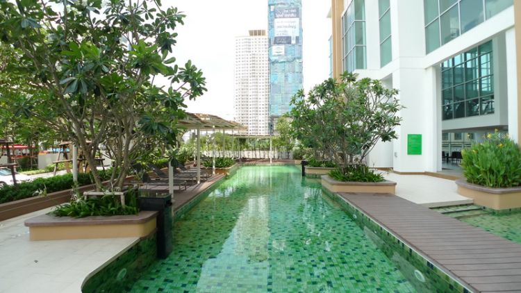 Villa Sathorn Condominium, Close to BTS Krungthonburi, Floor.37 River view, Full furnish