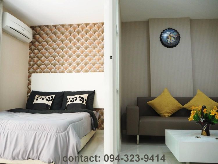 1 Bedroom is a spacious 30 sqm and come fully furnished Near Dusit Thani