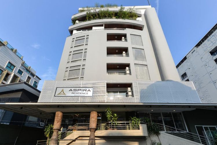 Aspira Ruamrudee Residence ห้องพักใหญ่ใจกลางเพลินจิต