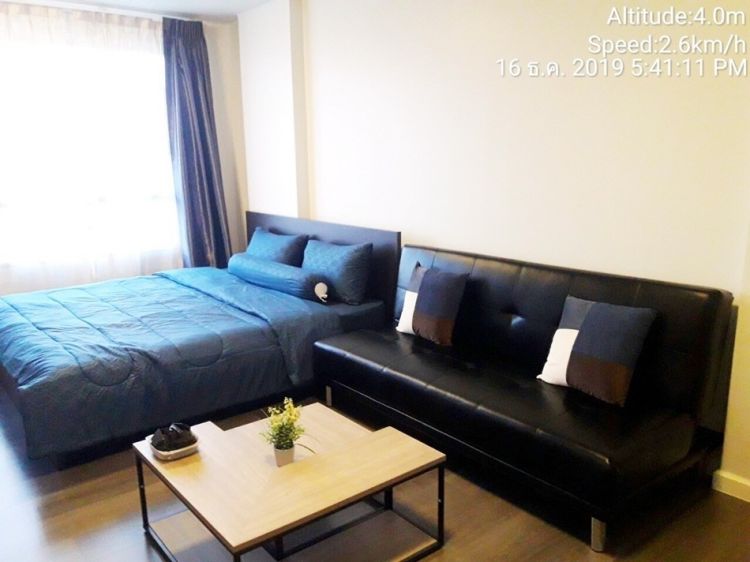 ให้เช่า D CONDO Bangna เอแบค (เครื่องซักผ้า + ด่วน 7,500)