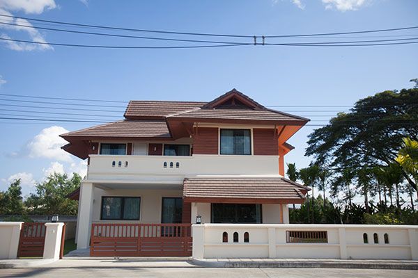 A house two storey for rent