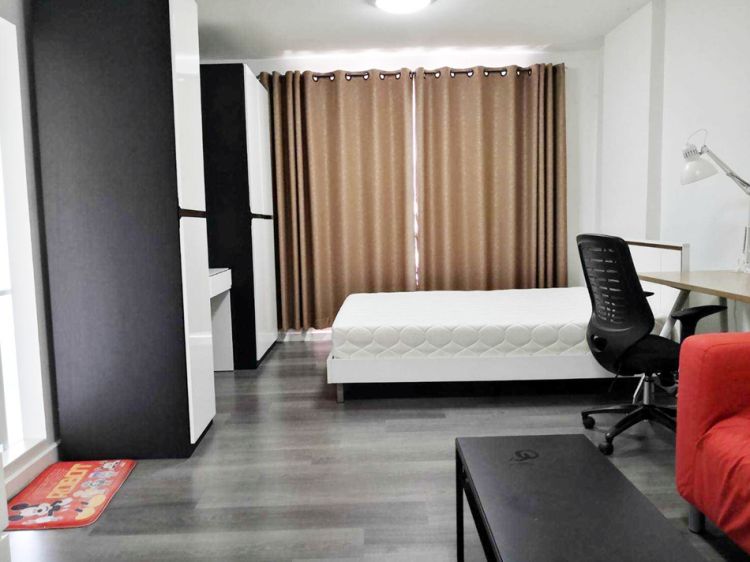 ให้เช่า D CONDO Bangna ม.เอแบค ชั้น 3 (วิวสวน)