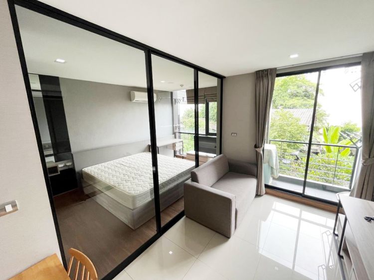 ให้เช่า Tree Condo สุขุมวิท 50 (ระเบียงวิวธรรมชาติ) ไม่มีตึกสูงบัง