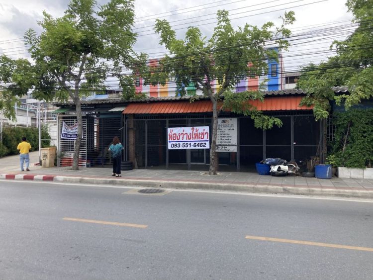 ห้องแถวให้เช่า ริมถนนครุใน ซอยสุขสวัสดิ์ 70 ทำการค้าได้