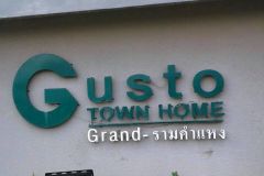 For Rent Townhome 3 Storey Gusto Grand Ramkhamhaeng