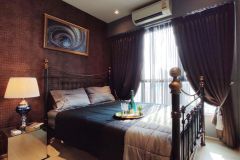 Condo for rent, Wisdom Ratchada-Thapra, next to Talat Phlu station, fully furnished