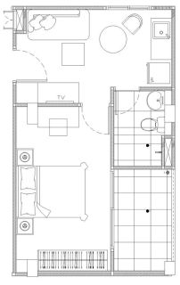 ประเภทห้อง  One bedroom