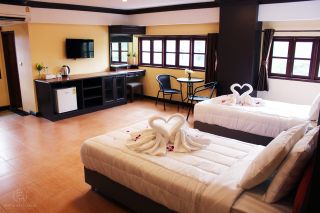 ประเภทห้อง  Deluxe Twin room (ห้