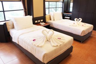 ประเภทห้อง  Standard twin room (